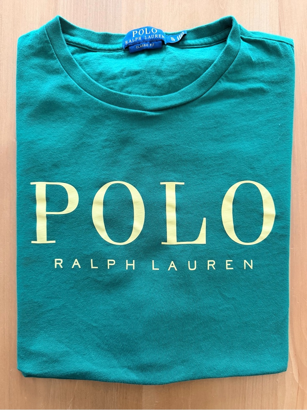 Green Polo Ralph Lauren T-Shirt - Size XL